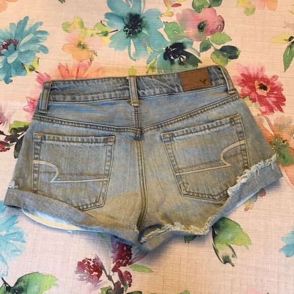 🔹American Eagle🦅Festival Shorts Junior’s Size 0 - Picture 2 of 12